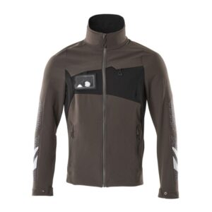 MASCOT® Accelerate Jacke, Vier-Wege-Stretchstoff, leicht dunkelanthrazit/schwarz
