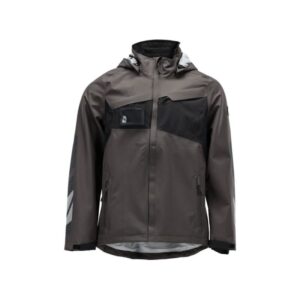 MASCOT® Accelerate Hard Shell Jacke, wasserdicht dunkelanthrazit/schwarz