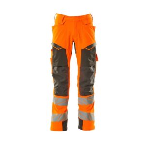MASCOT® Accel. Safe Hose Hose mt Knietaschen, ULTIMATE STRETCH hi-vis orange/dunkelanthrazit