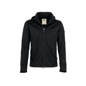 Softshell-Jacke Ontario, SCHWARZ (100% Polyester)