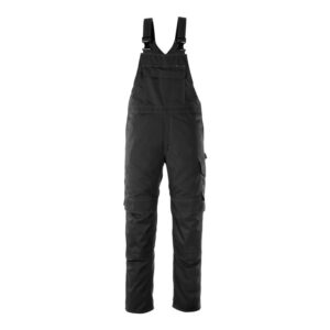 MASCOT® RICHMOND Latzhose, SCHWARZ (65% Polyester/35% BW, 260 g/m²)