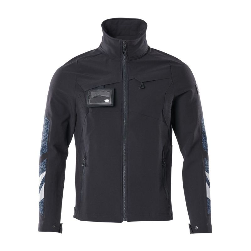 MASCOT® Accelerate Jacke, Vier-Wege-Stretchstoff, leicht schwarzblau