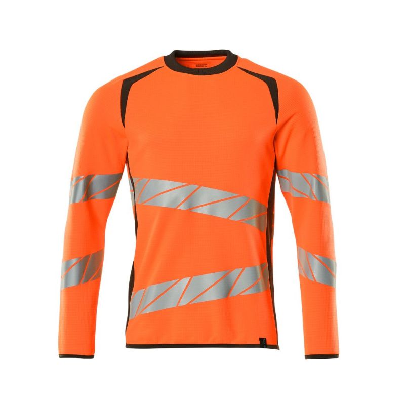 MASCOT® Accel. Safe Sweatshirt Sweatshirt, moderne Passform hi-vis orange/dunkelanthrazit