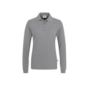 Women-Longsleeve-Poloshirt Performance, TITAN (50% BW/50% Polyester, 220 g/m²)