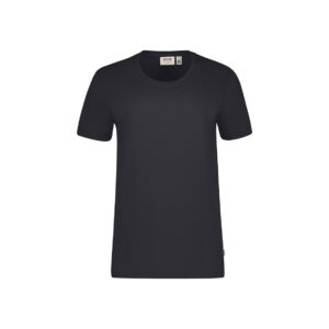 HAKRO T-Shirt Bio-Baumwolle GOTS karbongrau