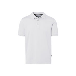 Poloshirt COTTON-TEC, WEISS (50% BW/50% Polyester, 185 g/m²),