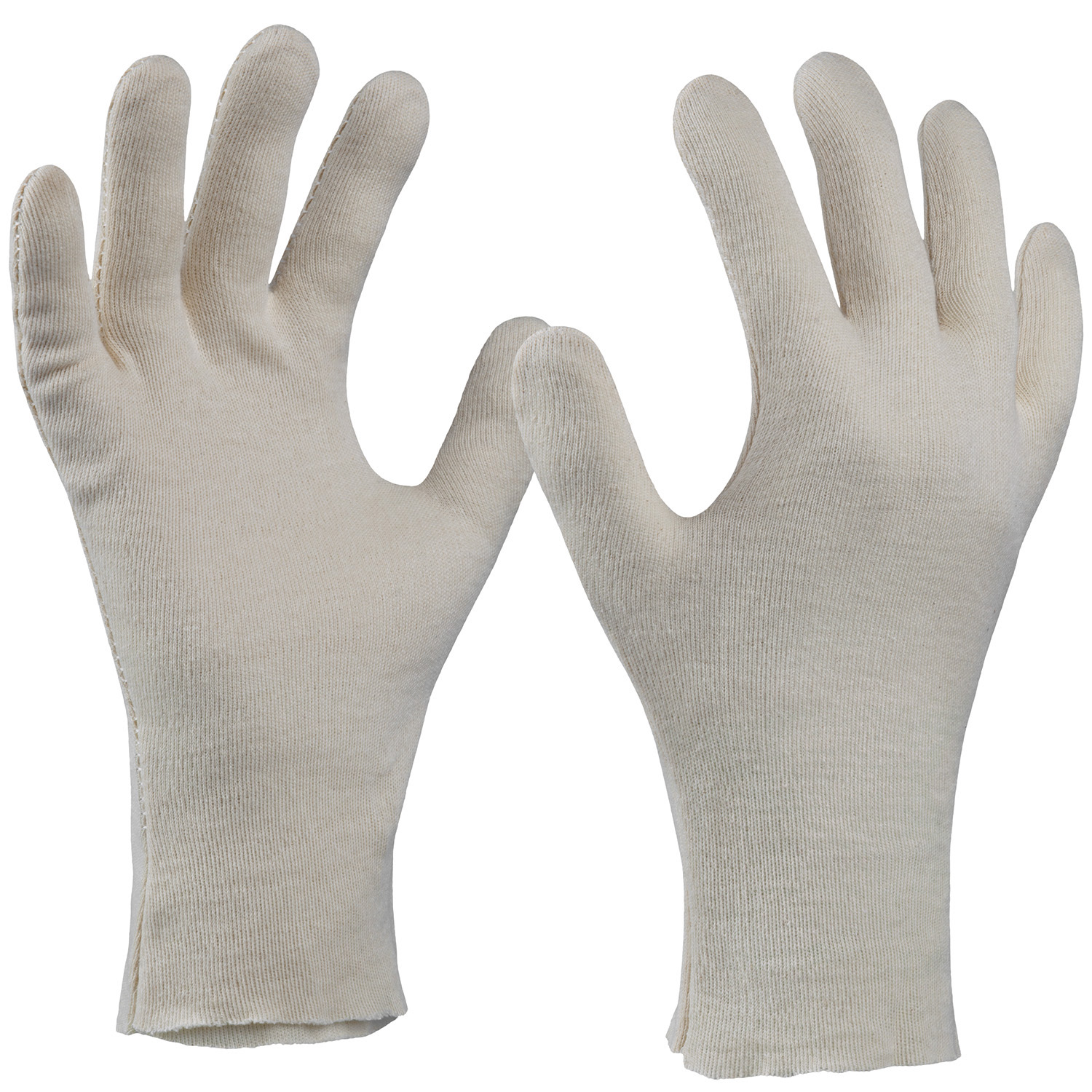 Art. 1018/OS Baumwollhandschuh, Farbe: beige (natur)