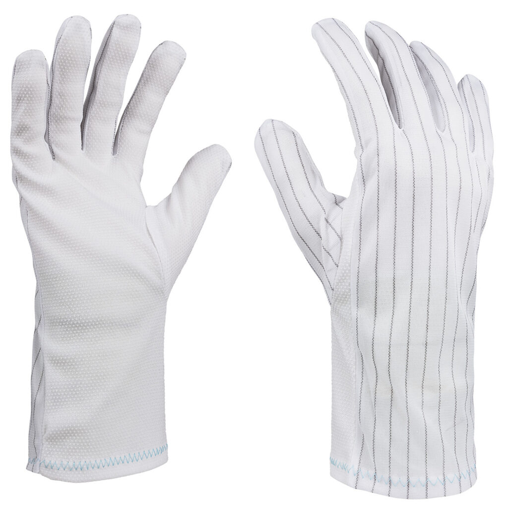 Art. 13800 Nylon/Baumwollhandschuh,  Farbe: weiß