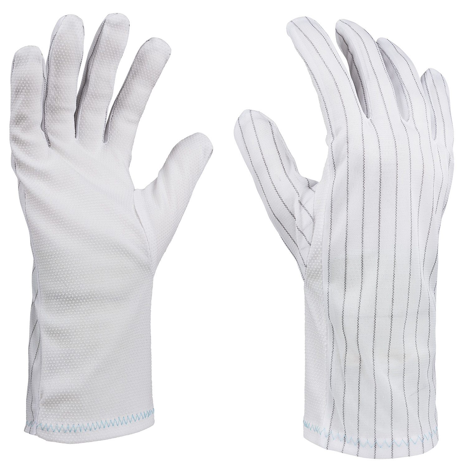Art. 13800 Nylon/Baumwollhandschuh, Farbe: weiß