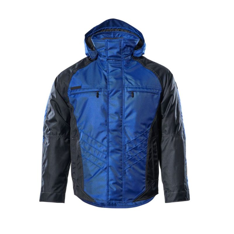 MASCOT® FRANKFURT Pilotjacke, KORNBLAU/SCHWARZBLAU (100% Polyester/255 g/m²)