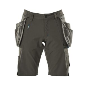 MASCOT® ADVANCED Shorts mit Hängetaschen, DUNKELANTHRAZIT ( 93%Nylon/7% Elasthan, 250g/m²