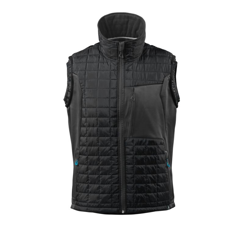 MASCOT® ADVANCED Winterweste mit CLIMASOFT, SCHWARZ/DUNKELANTHRAZIT (100% Polyester, 240 g/m²)