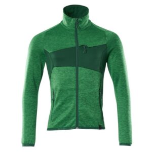 MASCOT® Accelerate Fleecepullover mit Reißverschluss grasgrün/grün