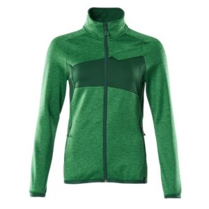 MASCOT® Accelerate Fleecepullover mit Reißverschluss, Damen grasgrün/grün