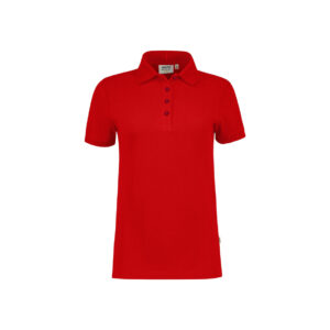 HAKRO Damen Poloshirt Bio-Baumwolle GOTS rot