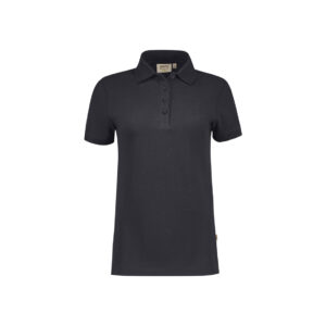 HAKRO Damen Poloshirt Bio-Baumwolle GOTS karbongrau