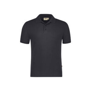 HAKRO Poloshirt Bio-Baumwolle GOTS karbongrau