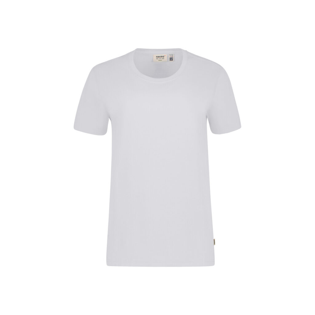 HAKRO T-Shirt Bio-Baumwolle GOTS weiß