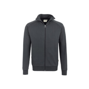 Sweatjacke College anthrazit