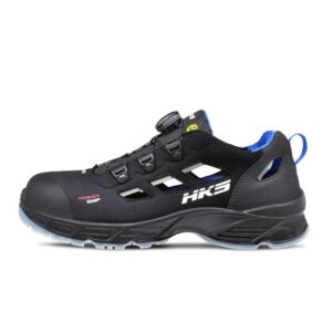 CPO-45 BOA Sandale, schwarz-blau, DIN EN ISO 20345:2011 SRC S1 P ESD
