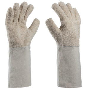 Art. 1140/38-12   Baumwollterryhandschuh, Farbe: beige (natur)