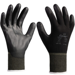 Art. 13555   Strickhandschuh mit Beschichtung,  Farbe: schwarz
