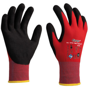 Art. 13770  Palle® RedFlex® 2 Strickhandschuh mit Beschichtung, touchscreenfähig, Farbe: rot/schwarz