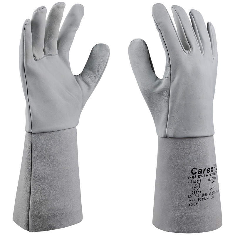 Art. 2030 Nappalederhandschuh, Farbe: grau
