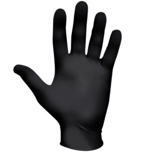 6112PF Showa Nitril-Einweghandschuh, schwarz, Eco Best Technology® (EBT), 1 Box = 100 Stück