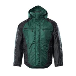 MASCOT® FRANKFURT Pilotjacke, GRÜN/SCHWARZ (100% Polyester/255 g/m²)