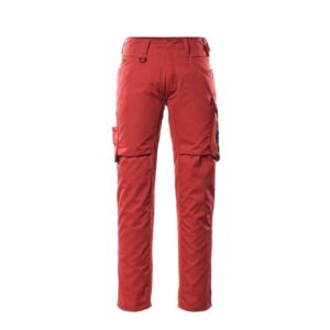 MASCOT® OLDENBURG Hose, ROT/SCHWARZ (65% Polyester/35% BW, 270 g/m²)