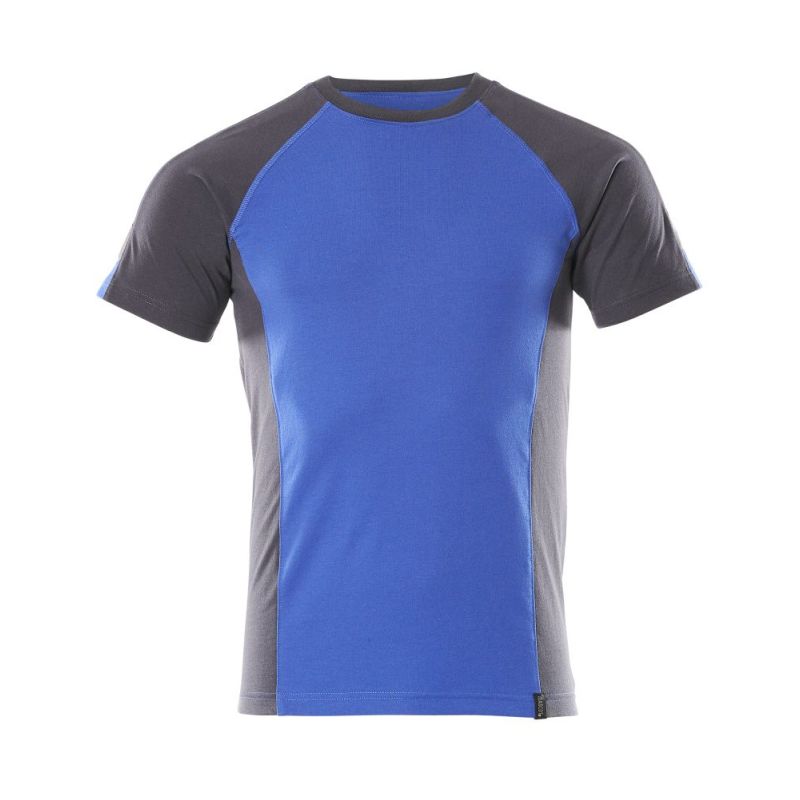MASCOT® Potsdam T-shirt kornblau/schwarzblau