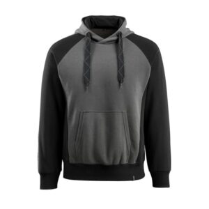 MASCOT® REGENSBURG Kapuzensweatshirt, DUNKELANTHRAZIT/SCHWARZ (60% BW/40% Polyester, 340 g/m²)