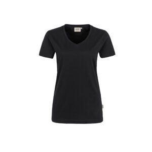 Women-T-Shirt Performance, SCHWARZ (50% BW/50% Polyester, 160 g/m²)