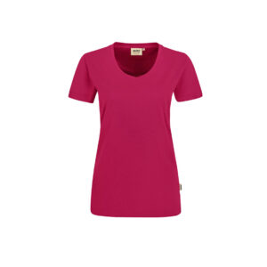 Women-T-Shirt Performance, MAGENTA (50% BW/50% Polyester, 160 g/m²)