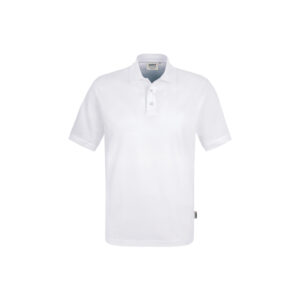 800-01 Poloshirt Top, WEISS (100% Baumwolle, 200 g/m²)