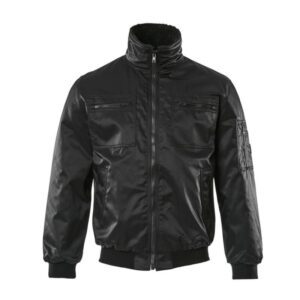 MASCOT® ALASKA Pilotjacke, SCHWARZ (60% BW/40% Nylon, 240 g/m²)