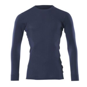 MASCOT® KIRUNA Funktionsunterhemd, MARINE (100% CoolMax®-Polyester, 190 g/m²)