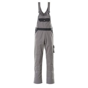 MASCOT® MILANO Latzhose, ANTHRAZIT/SCHWARZ (65% Polyester/35% BW, 310 g/m²)
