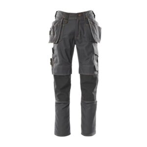 MASCOT® ALMADA Handerwerkerhose, SCHWARZ (65% Polyester/35% BW, 310 g/m²)