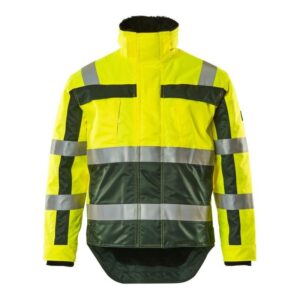 MASCOT® TERESINA Pilotjacke, GELB/GRÜN (100% Polyester (Mascotex®), 240 g/m²)