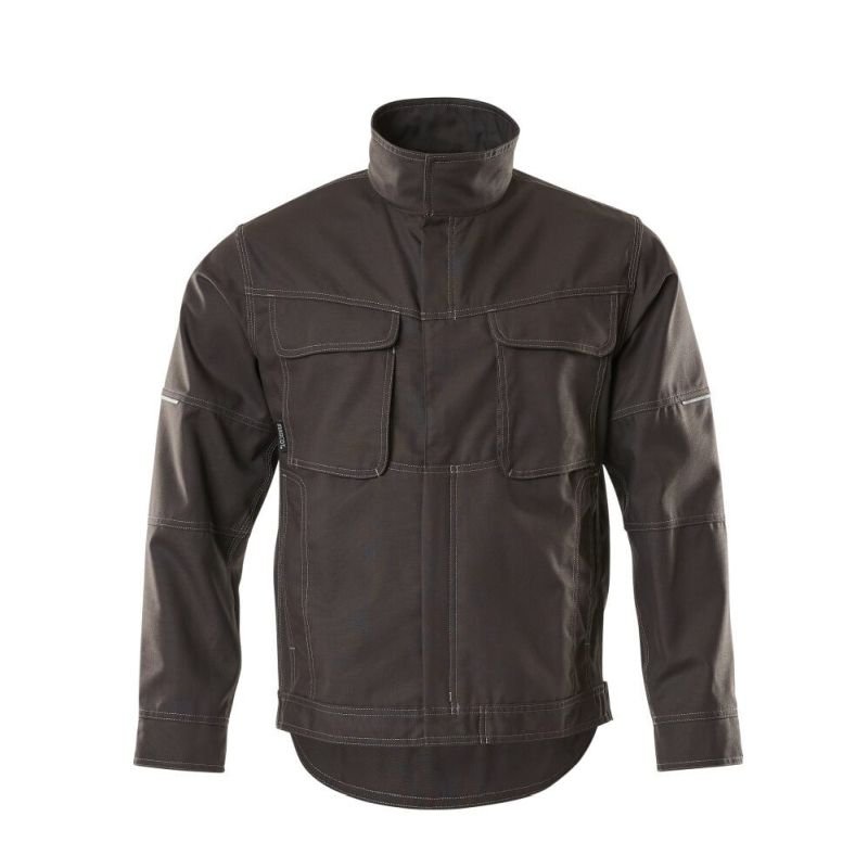 MASCOT® TULSA Arbeitsjacke, DUNKELANTHRAZIT (65% Polyester/35% BW, 260g/m²)