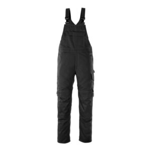 MASCOT® RICHMOND Latzhose, SCHWARZ (65% Polyester/35% BW, 260 g/m²)