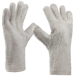 Art. 1140/TERRY Baumwollterryhandschuh, Farbe: beige (natur)