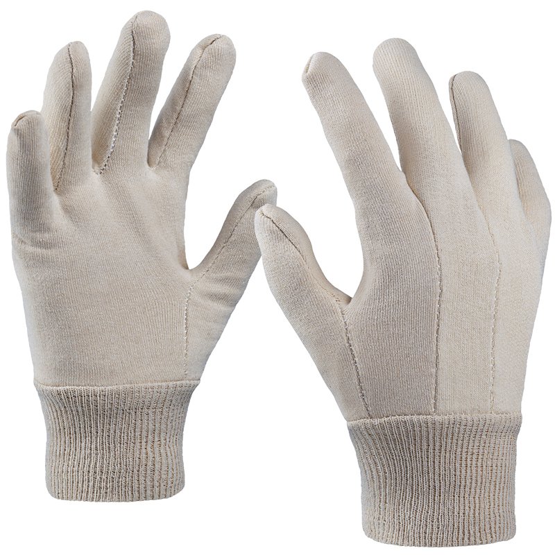 Art. 1115/M Baumwolljerseyhandschuh, Farbe: beige (natur)