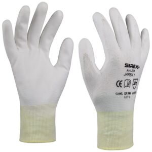 Art. 210 JAREN 1   Strickhandschuh mit Beschichtung,  Farbe: weiß