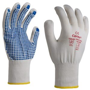 Art. 11403 Strickhandschuh mit Noppen, Farbe: weiß