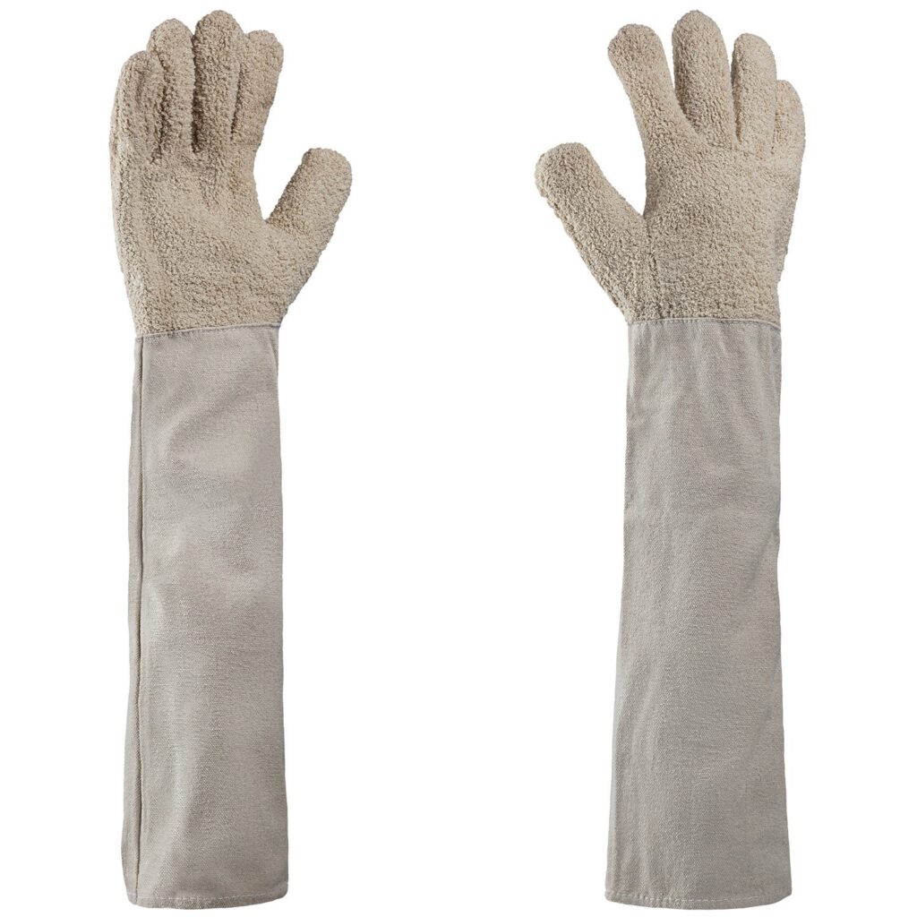Art. 1140/60-12   Baumwollterryhandschuh, Farbe: beige (natur)