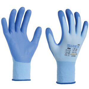 Art. K552F Strickhandschuh mit Beschichtung, Farbe: blau
