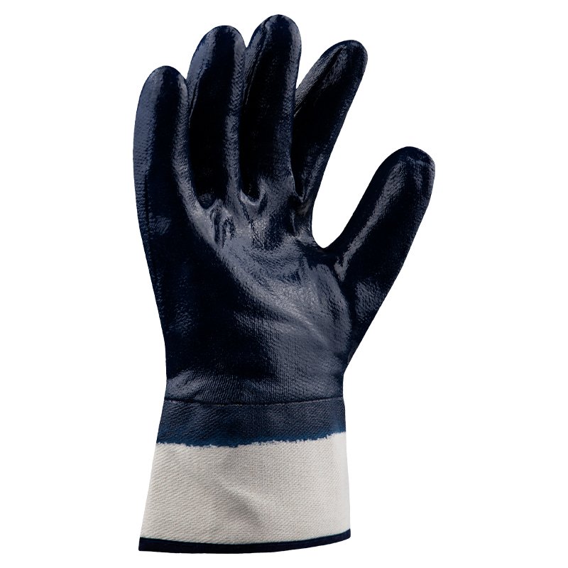 Art. 619 Nitril-Handschuh, vollbeschichtet, blau – Bild 2